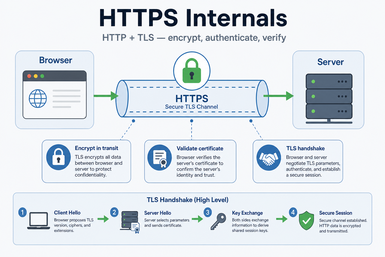Overview: HTTPS Internals: Concepts, Internals & Interview Use Cases